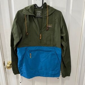 LL Bean Mountain Classic Anorak Windbreaker